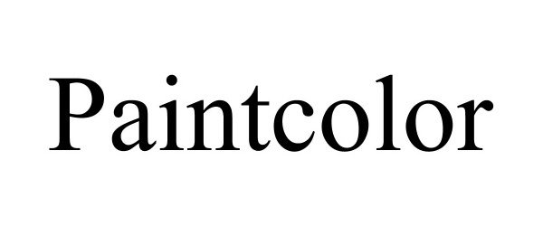 Trademark Logo PAINTCOLOR