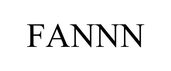 Trademark Logo FANNN