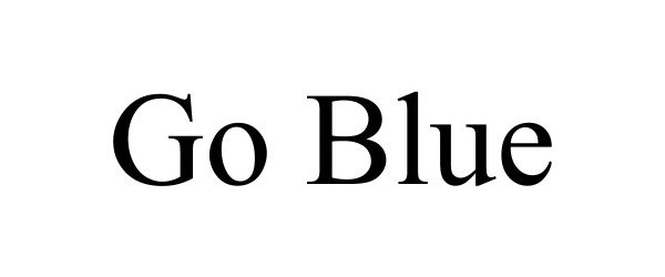  GO BLUE