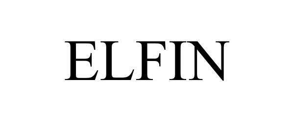 Trademark Logo ELFIN