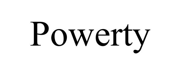 Trademark Logo POWERTY