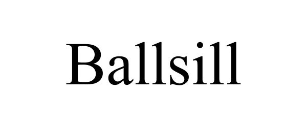  BALLSILL