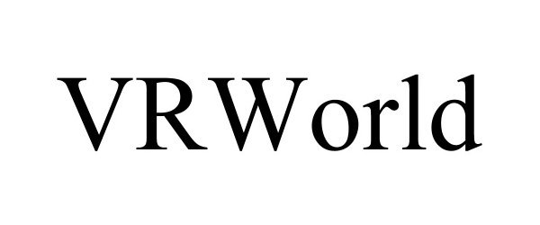 Trademark Logo VRWORLD