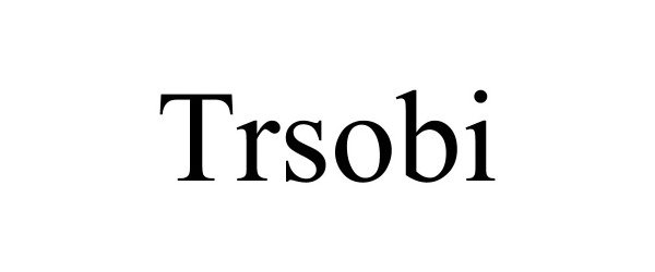 Trademark Logo TRSOBI