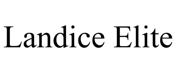 Trademark Logo LANDICE ELITE
