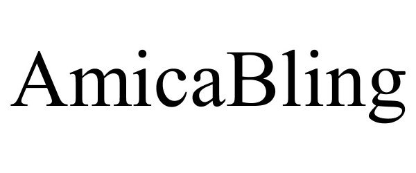 Trademark Logo AMICABLING