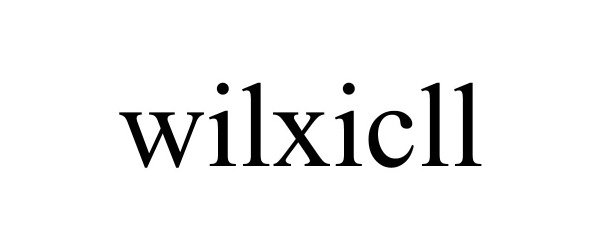 Trademark Logo WILXICLL
