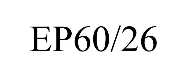 Trademark Logo EP60/26