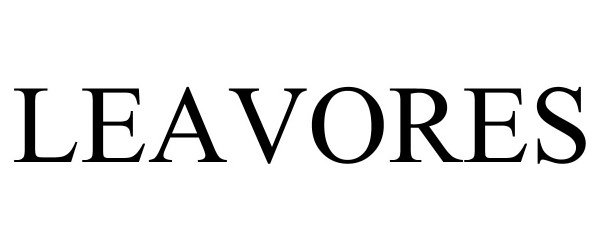 Trademark Logo LEAVORES