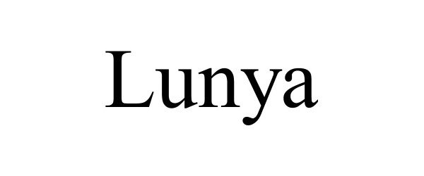 Trademark Logo LUNYA