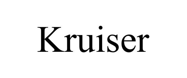 Trademark Logo KRUISER