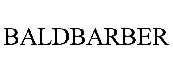 Trademark Logo BALDBARBER