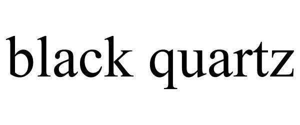 Trademark Logo BLACK QUARTZ