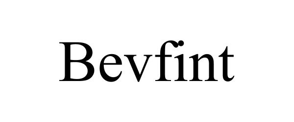 Trademark Logo BEVFINT