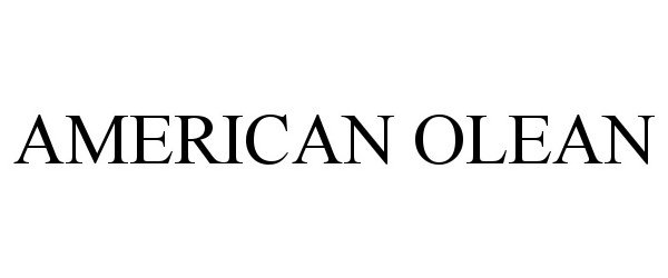 Trademark Logo AMERICAN OLEAN