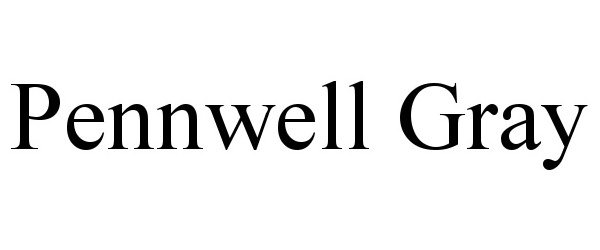 Trademark Logo PENNWELL GRAY