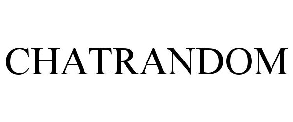 Trademark Logo CHATRANDOM