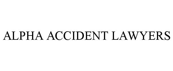  ALPHA ACCIDENT LAWYERS