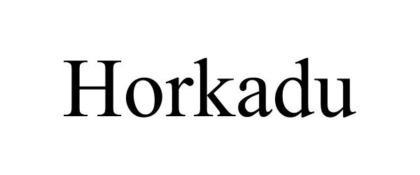 Trademark Logo HORKADU