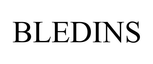 Trademark Logo BLEDINS