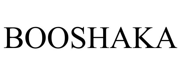 Trademark Logo BOOSHAKA
