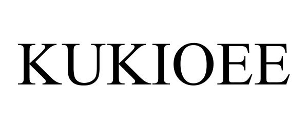 Trademark Logo KUKIOEE