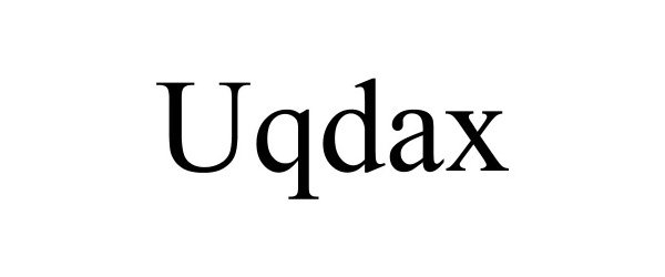 Trademark Logo UQDAX