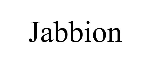 Trademark Logo JABBION