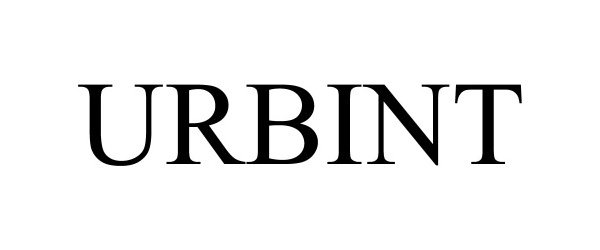 Trademark Logo URBINT