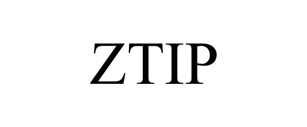 Trademark Logo ZTIP