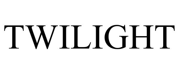 Trademark Logo TWILIGHT