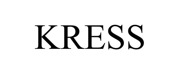 Trademark Logo KRESS