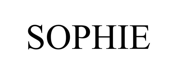 Trademark Logo SOPHIE