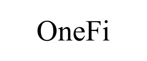 Trademark Logo ONEFI