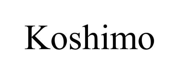  KOSHIMO
