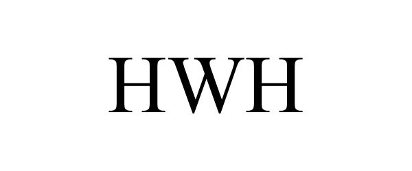 Trademark Logo HWH