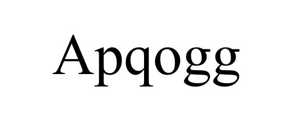  APQOGG