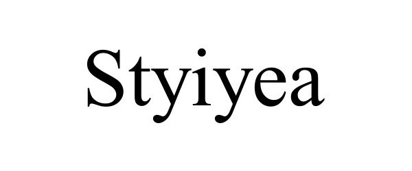 Trademark Logo STYIYEA