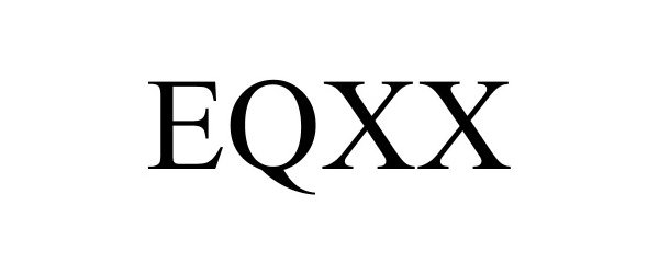 Trademark Logo EQXX