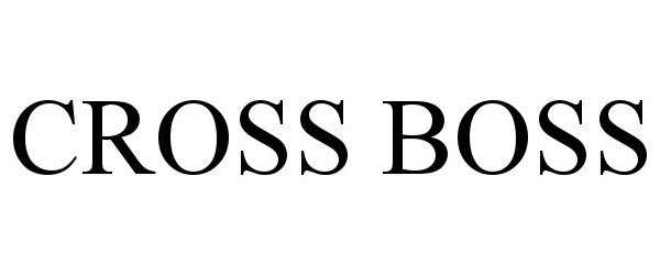 Trademark Logo CROSS BOSS
