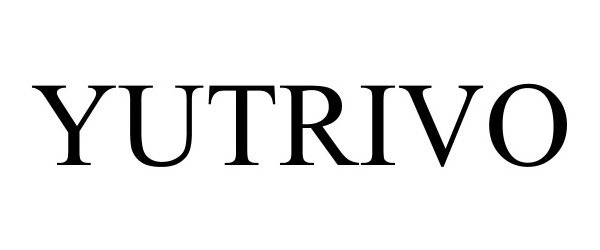 Trademark Logo YUTRIVO