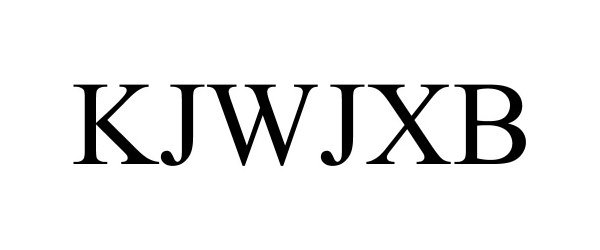 Trademark Logo KJWJXB
