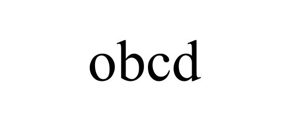 Trademark Logo OBCD