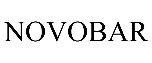 Trademark Logo NOVOBAR