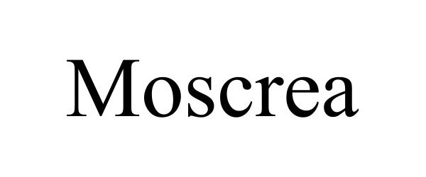 Trademark Logo MOSCREA
