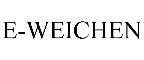  E-WEICHEN