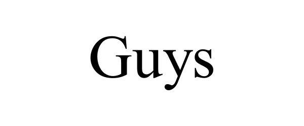 Trademark Logo GUYS