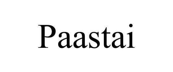  PAASTAI