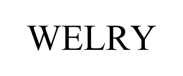 Trademark Logo WELRY