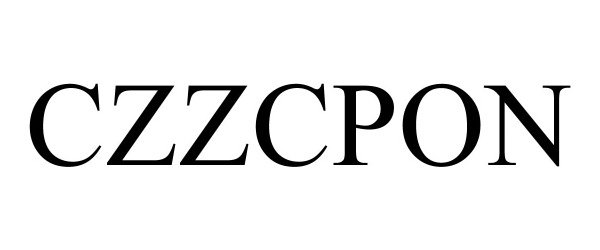 Trademark Logo CZZCPON